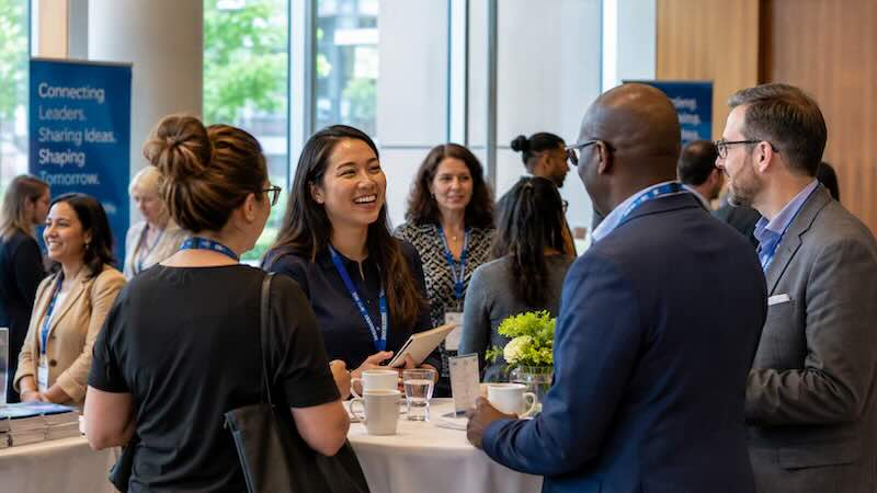 CIBET members at a networking session
