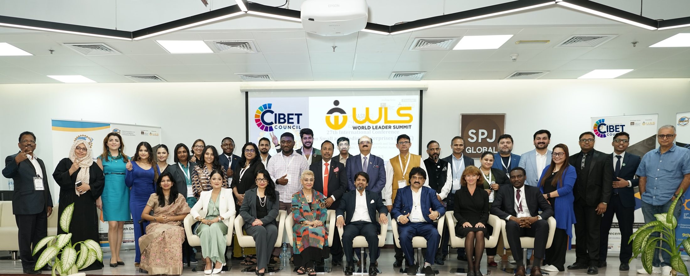Delegates at a CIBET Council international conference on small and medium enterprises