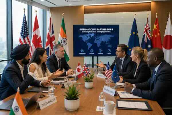 International partnerships in progress