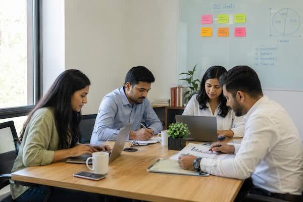 The CIBET Secretariat at work